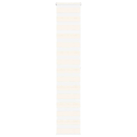 vidaXL Zebra rolgordijn 45x200 cm stofbreedte 40,9 cm marmerbeige