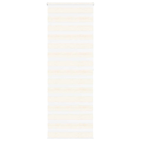 vidaXL Zebra rolgordijn 90x200 cm stofbreedte 85,9 cm marmerbeige