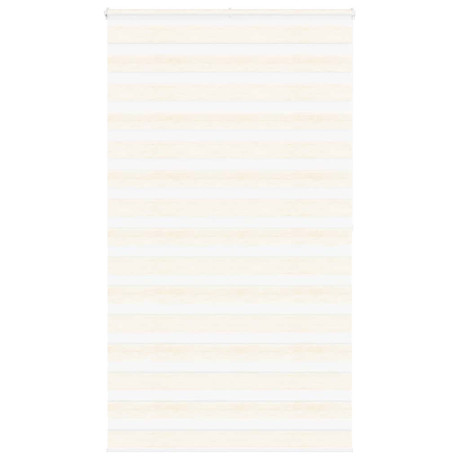 vidaXL Zebra rolgordijn 130x200 cm stofbreedte 125,9 cm marmerbeige