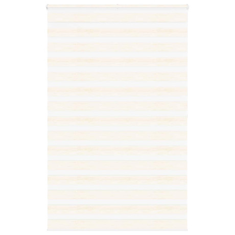 vidaXL Zebra rolgordijn 145x200 cm stofbreedte 140,9 cm marmerbeige