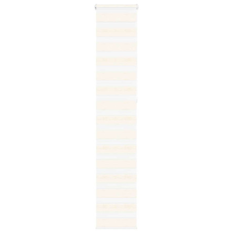 vidaXL Zebra rolgordijn 40x230 cm stofbreedte 35,9 cm marmerbeige
