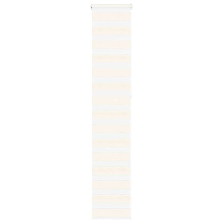 vidaXL Zebra rolgordijn 50x230 cm stofbreedte 45,9cm marmerbeige