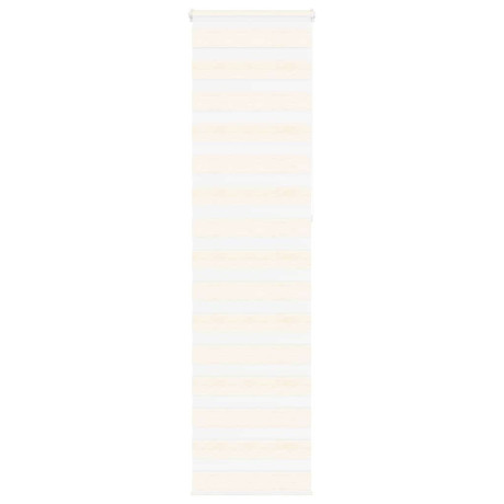 vidaXL Zebra rolgordijn 55x230 cm stofbreedte 50,9 cm marmerbeige