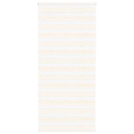 vidaXL Zebra rolgordijn 110x230 cm stofbreedte 105,9 cm marmerbeige