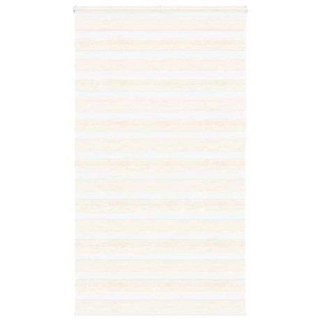 vidaXL Zebra rolgordijn 135x230 cm stofbreedte 130,9 cm marmerbeige