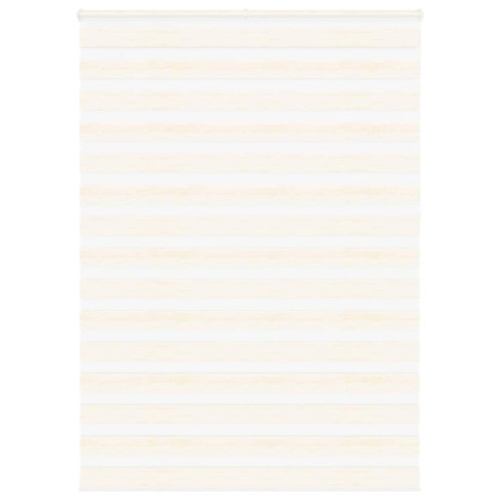 vidaXL Zebra rolgordijn 155x230 cm stofbreedte 150,9 cm marmerbeige