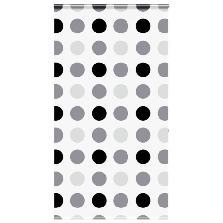 vidaXL Doucherolgordijn met cassette 140x240 cm stofbreedte 136 cm