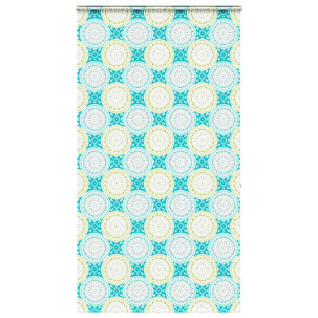 vidaXL Doucherolgordijn met cassette 130x240 cm stofbreedte 126 cm