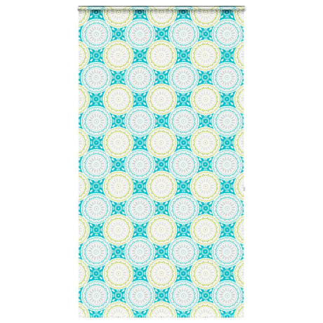 vidaXL Doucherolgordijn met cassette 140x240 cm stofbreedte 136 cm