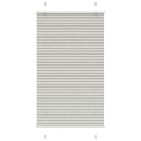 vidaXL Plissé rolgordijn 80x100 cm stofbreedte 79,4 cm polyester