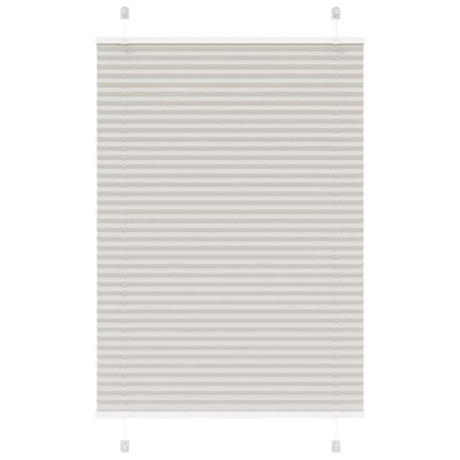 vidaXL Plissé rolgordijn 100x100 cm stofbreedte 99,4 cm polyester