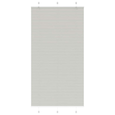vidaXL Plisségordijn 110x200 cm stofbreedte 109,4 cm polyester