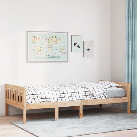 vidaXL Kinderbed zonder matras massief grenenhout 75x190 cm