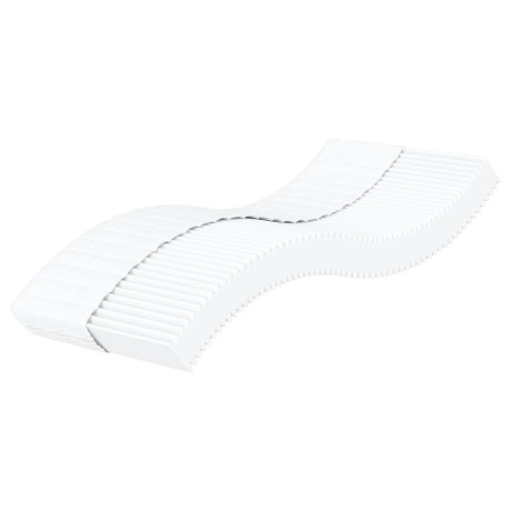 vidaXL Schuimmatras voor kinderen hardheid H2 H3 80x160 cm wit