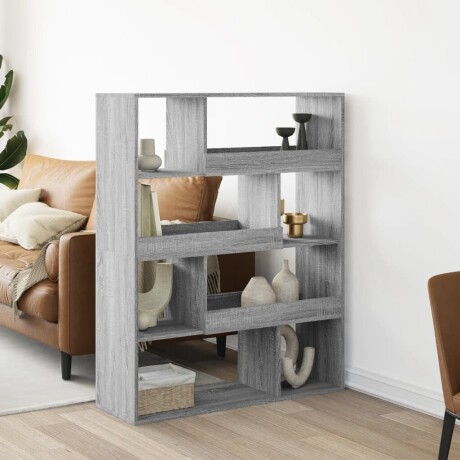 vidaXL kamerscherm 100x33x125,5 cm bewerkt hout grijs sonoma eiken