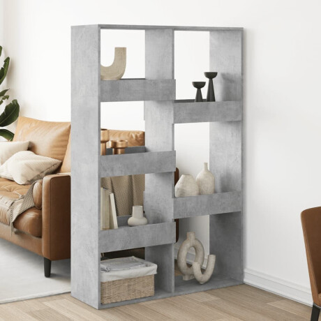 vidaXL kamerscherm 100x33x155,5 cm bewerkt hout betongrijs
