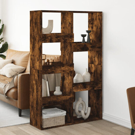 vidaXL kamerscherm 100x33x155,5 cm bewerkt hout gerookt eikenkleurig