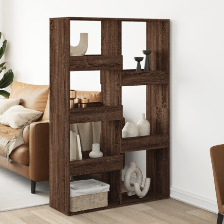 vidaXL Kamerscherm 100x33x155,5 cm bewerkt hout bruin eikenkleurig