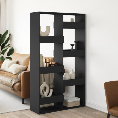 vidaXL Kamerscherm 100x33x175 cm bewerkt hout zwart
