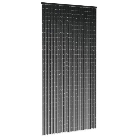 vidaXL Insectengordijn 100x220 cm bamboe donkergrijs