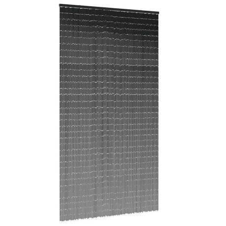 vidaXL Insectengordijn 120x220 cm bamboe donkergrijs