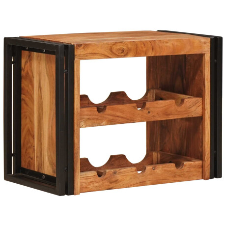 vidaXL Wijnrek Bruin 60 x 45 x 33 cm Massief Acaciahout