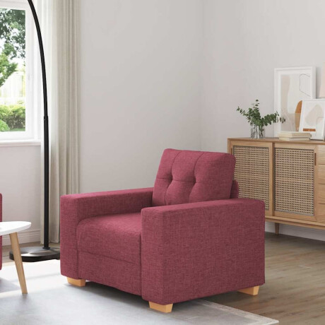 vidaXL Fauteuil Wijnrood 60 cm Stof