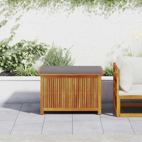 vidaXL Kussenbox voor buiten 90x50x60,5 cm massief acaciahout