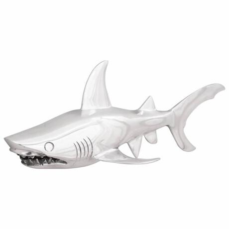 vidaXL sculptuur Zilver 68 x 20 x 24 cm Aluminium