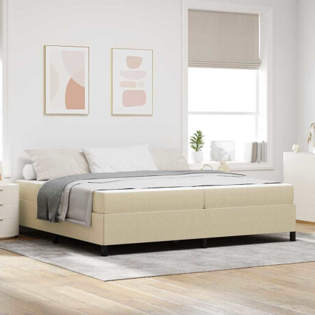 vidaXL Bedframe Anders Lichtgroen Grijs 100 x 200 cm Katoenen stof