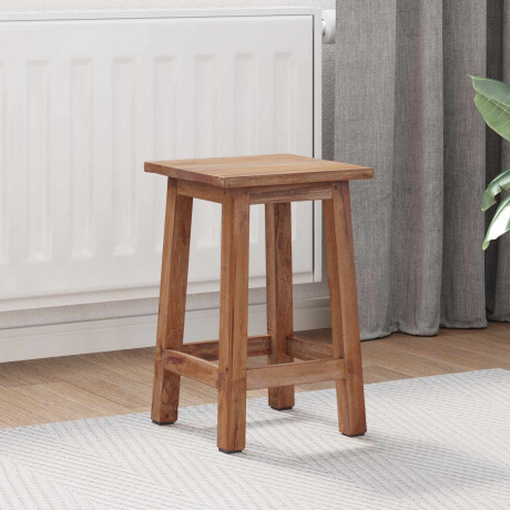vidaXL Kruk Naturel 30 x 30 x 47 cm Mahoniehout