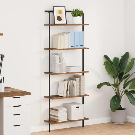 vidaXL Boekenkast Oudhout 60 x 24 x 168 cm Bewerkt hout
