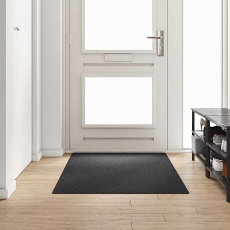 vidaXL Tapijt Loper Donkergrijs 100 x 200 cm 100% Polypropyleen