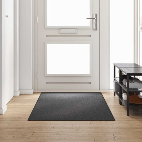 vidaXL Tapijt Loper Donkergrijs 100 x 250 cm 100% Polypropyleen