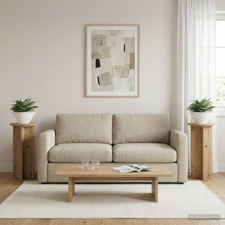 vidaXL Plantenstandaard 2 pcs Artisanaal eiken 29,5 x 29,5 x 60 cm