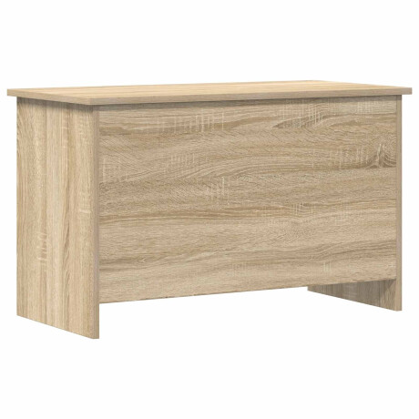 vidaXL Opbergkist met opslag Sonoma Eiken 80 x 40 x 50 cm Bewerkt hout