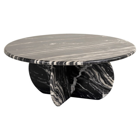 Richmond Ronde Salontafel 'Bancroft' Marmer, 90cm