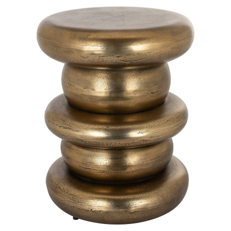 Richmond Bijzettafel 'Ela' 40cm, kleur Goud