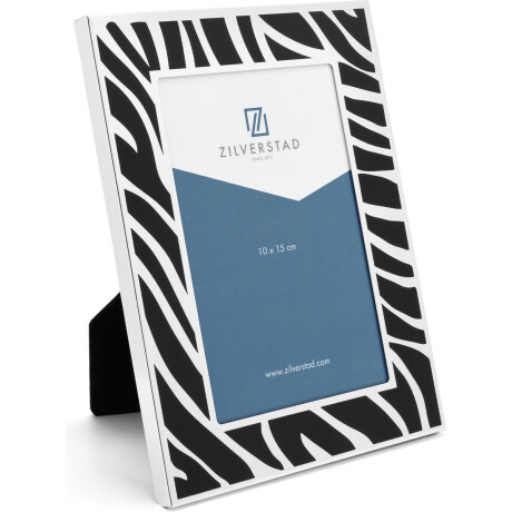 Zilverstad - Fotolijst Zebra 10x15 - verzilverd
