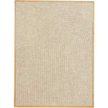 Mica Decorations Mista Wanddecoratie - L60 x B3 x H80 cm - 100% FSC - Mdf - Bruin