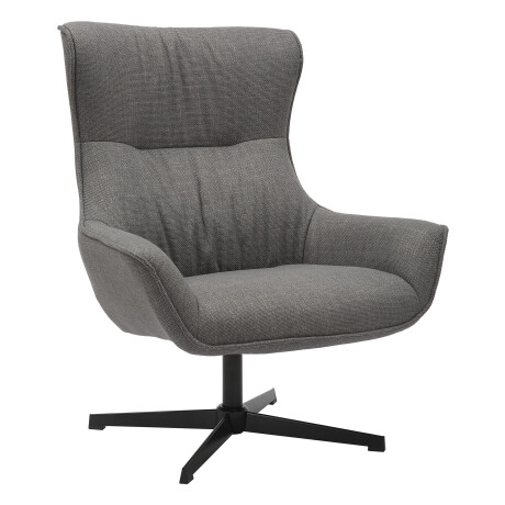Artistiq Draaifauteuil 'Kevina' Structuurstof, kleur Grijs