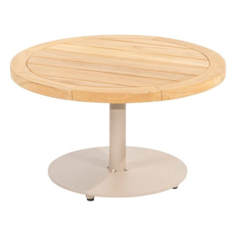 4 Seasons Outdoor Salontafel Volta Teak-Latte Ø60 cm