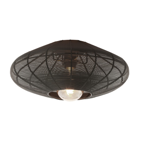 Light & Living Plafondlamp 'Bahoto' Ø40cm, kleur Mat Zwart