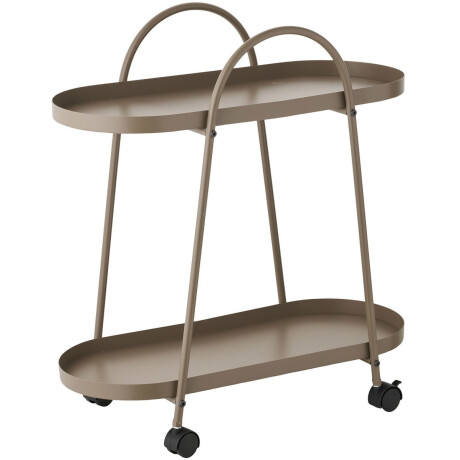 House Nordic Trolley Empoli - Metaal Bruin - 60x28x64cm