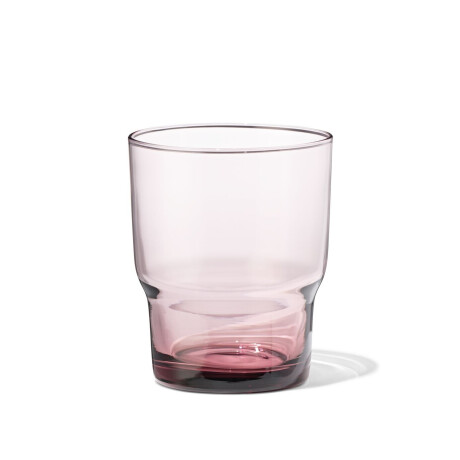 HEMA HEMA Waterglas 300ml Glas Bordeauxrood (roze)