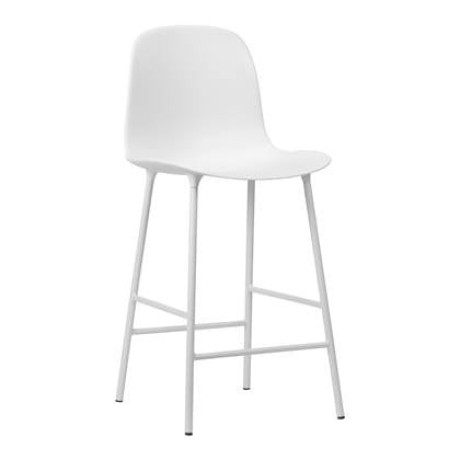 Normann Copenhagen Form Barkruk Wit