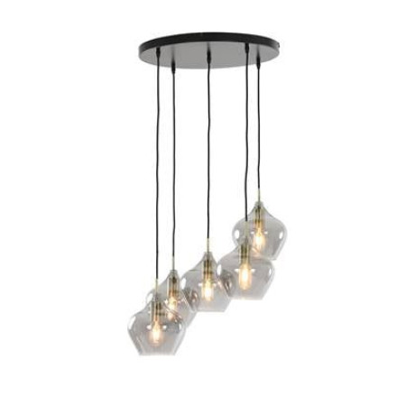 Light & Living Hanglamp Rakel - Antiek Brons - Ã61cm - 5L
