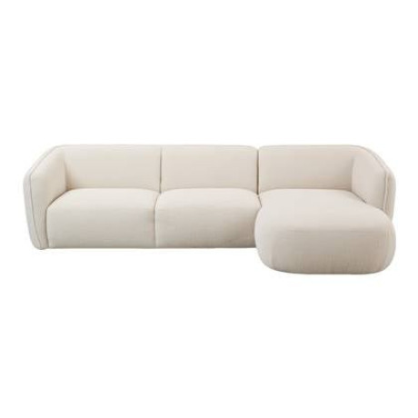 by fonQ Soft Chaise Longue Rechts - CrÃ¨me