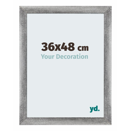 Your Decoration - Fotolijst 36x48 cm - MDF - Grijs Geveegd - Mura