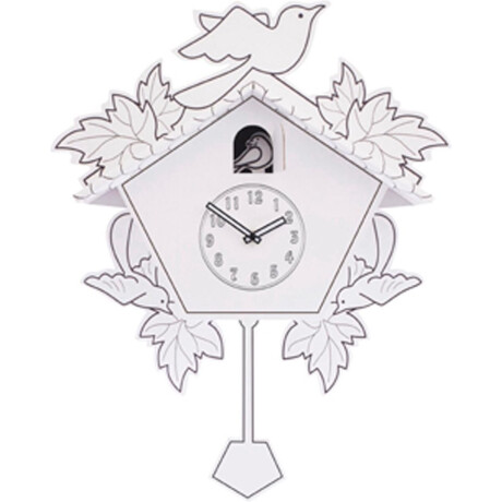 Cuck a Do It Yourself kinderklok wit - NeXtime